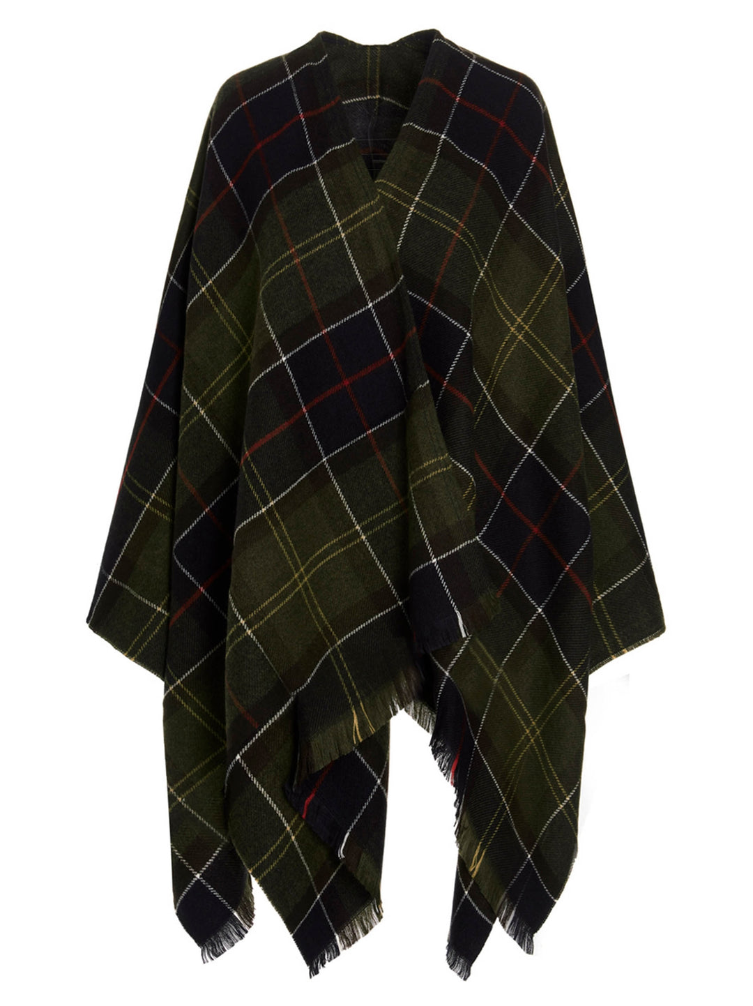 Staffin Tartan Serape Mantelle Multicolor