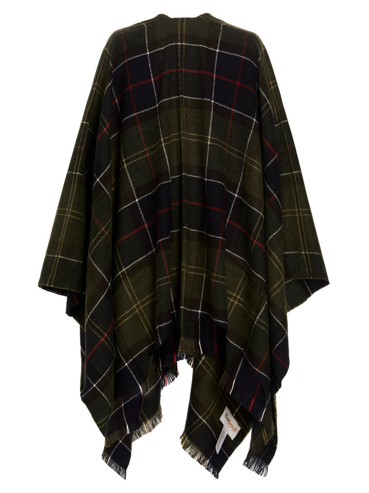 Staffin Tartan Serape Mantelle Multicolor