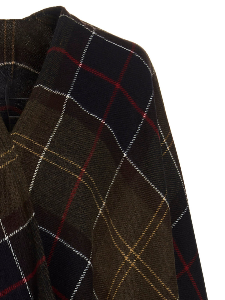 Staffin Tartan Serape Mantelle Multicolor