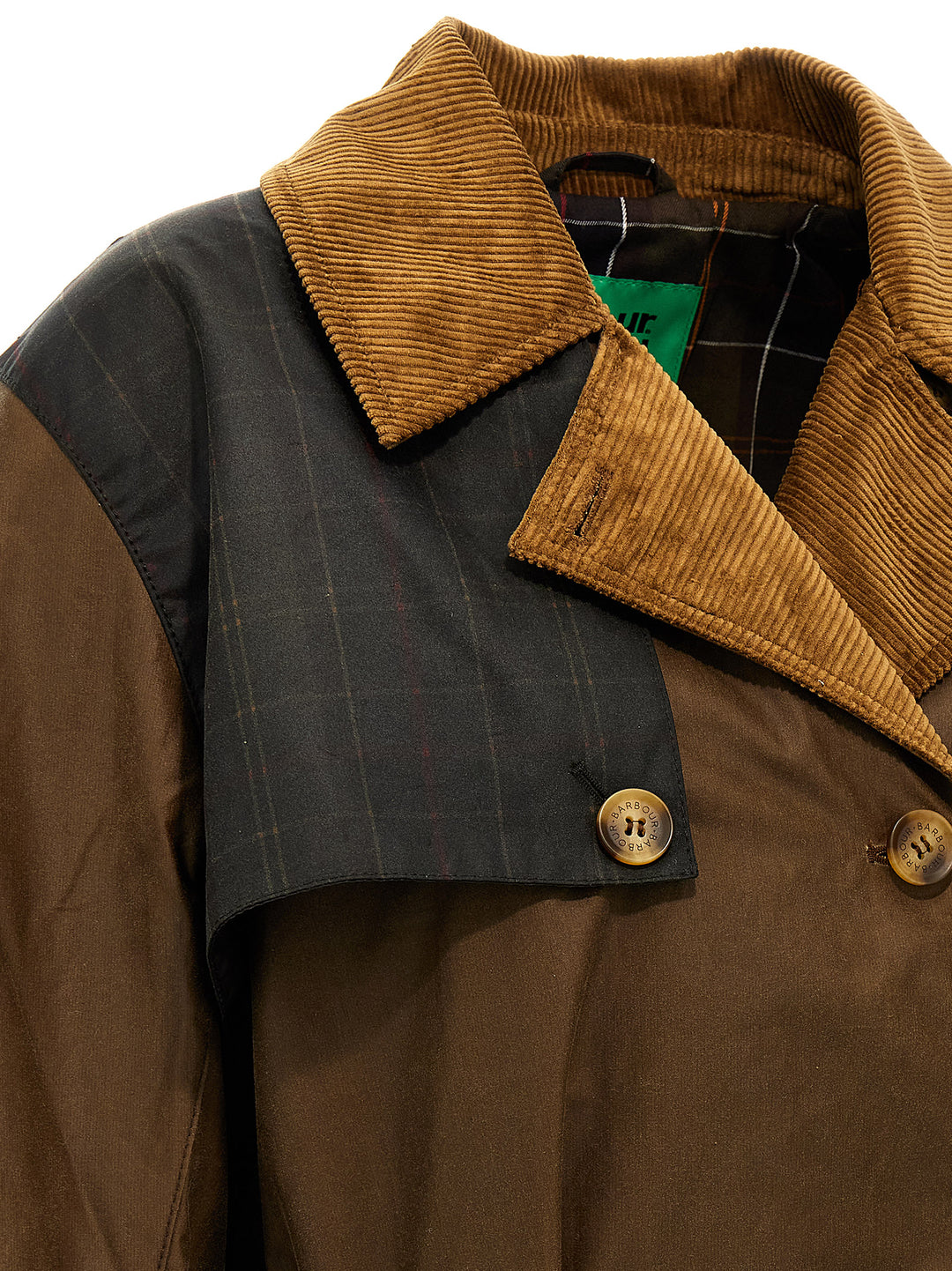 Trench Barbour X Ganni Trench E Impermeabili Marrone