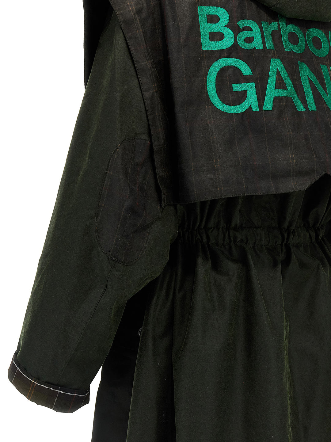 Parka Barbour X Ganni Giacche Verde