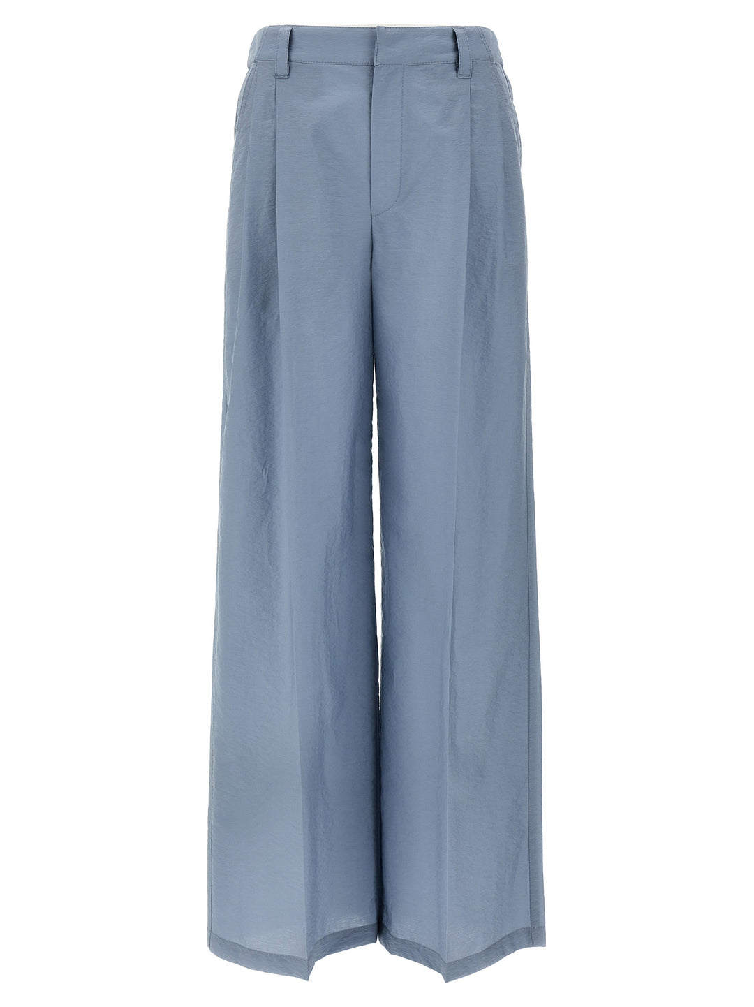 Cotton Trousers Pantaloni Celeste