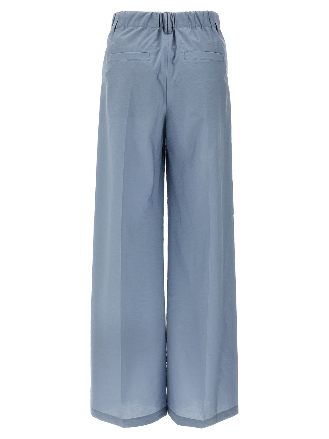 Cotton Trousers Pantaloni Celeste