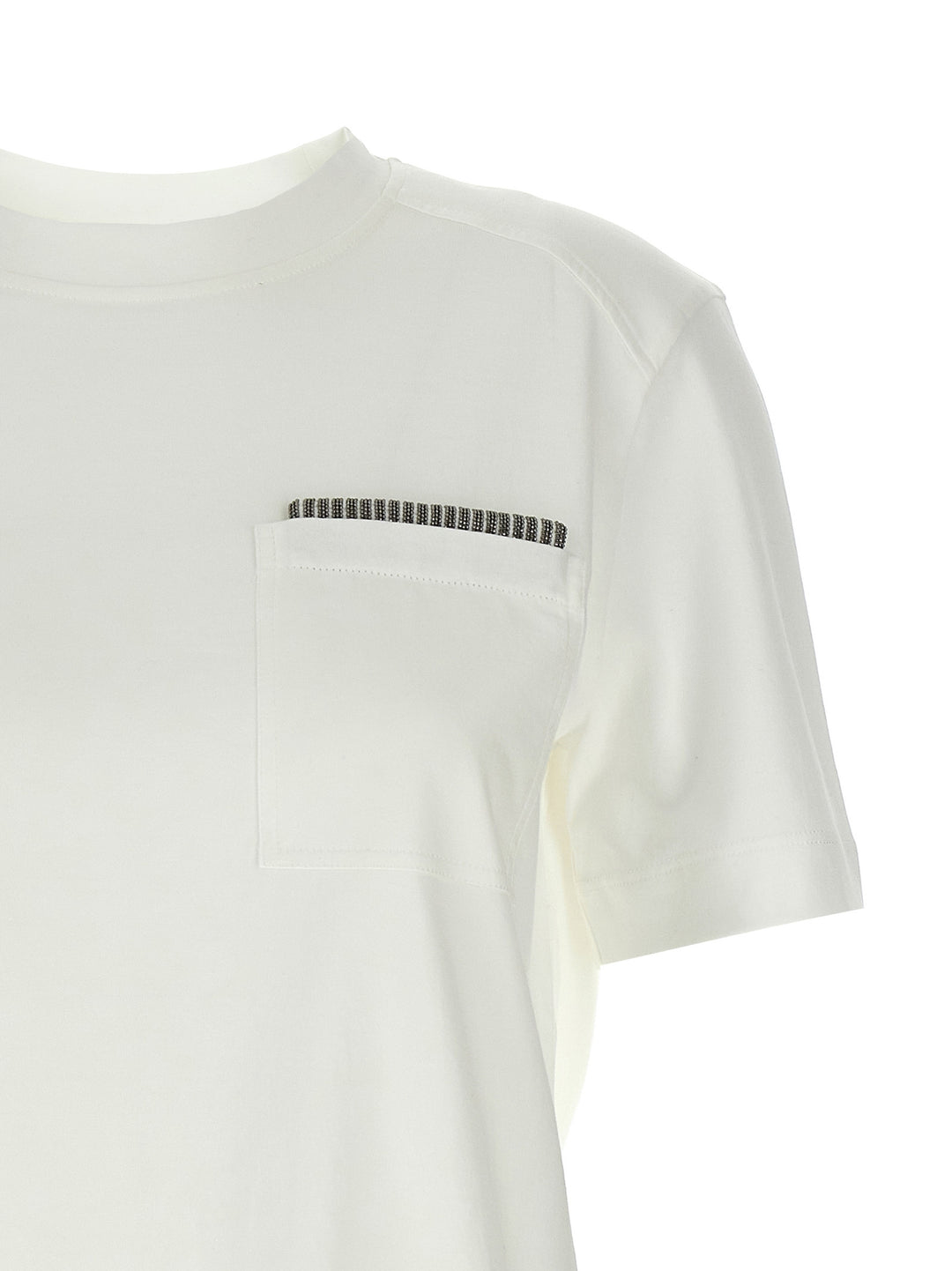 Monile T Shirt Bianco