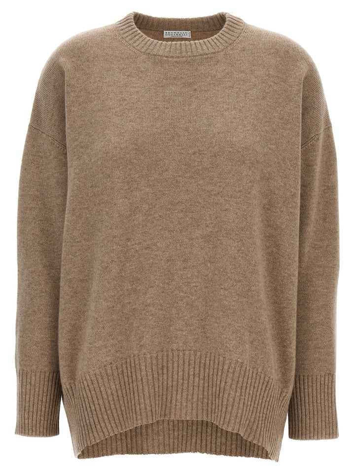 Cashmere Sweater Maglioni Beige