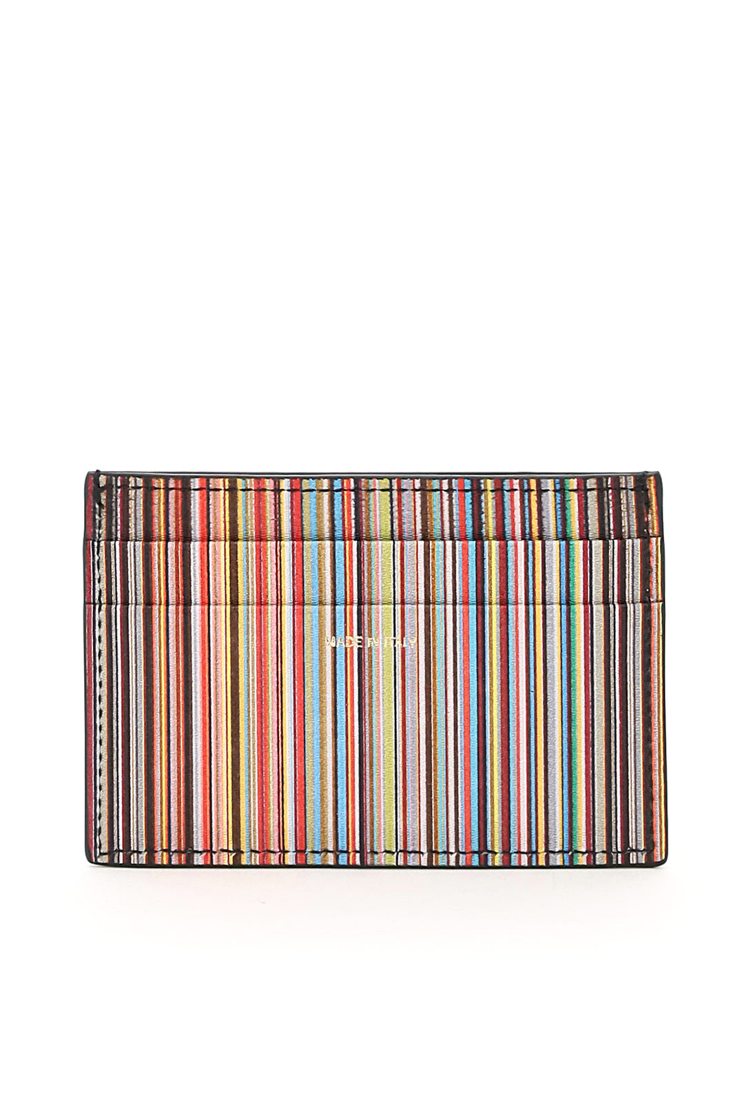 Portacarte Signature Stripe