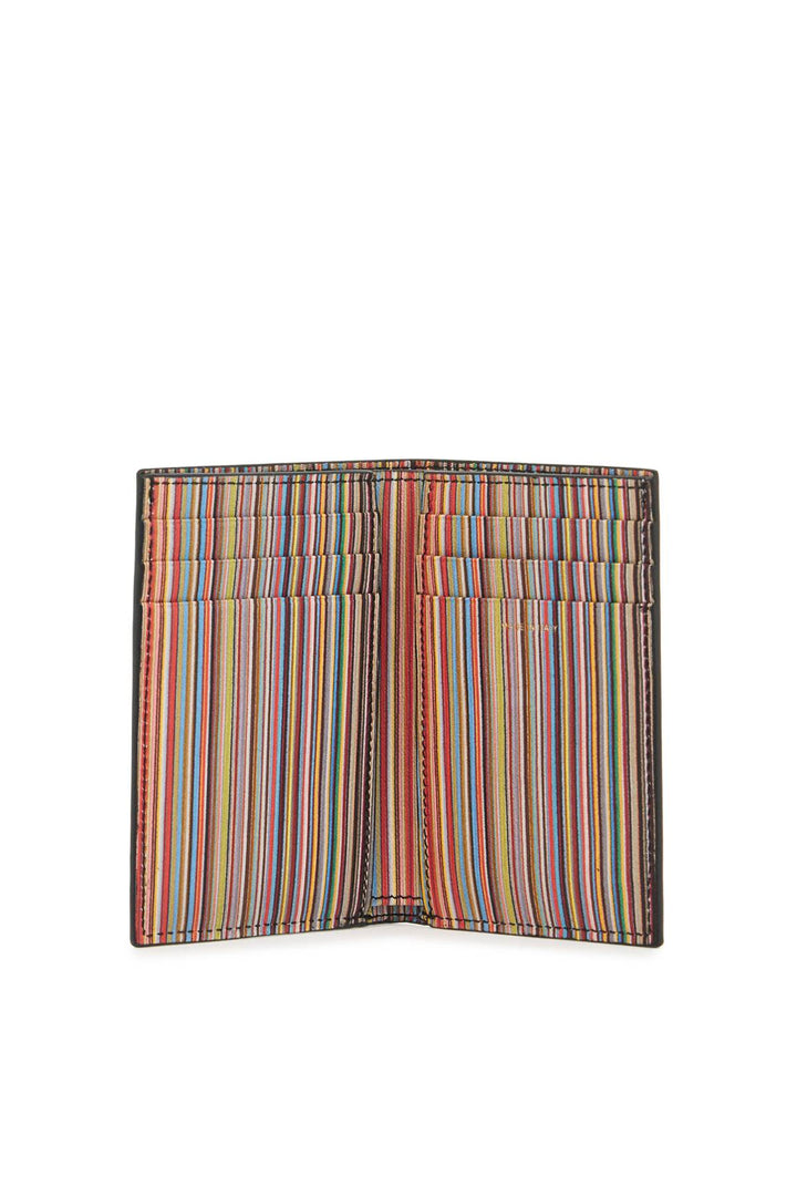 Porta Carte Signature Stripe