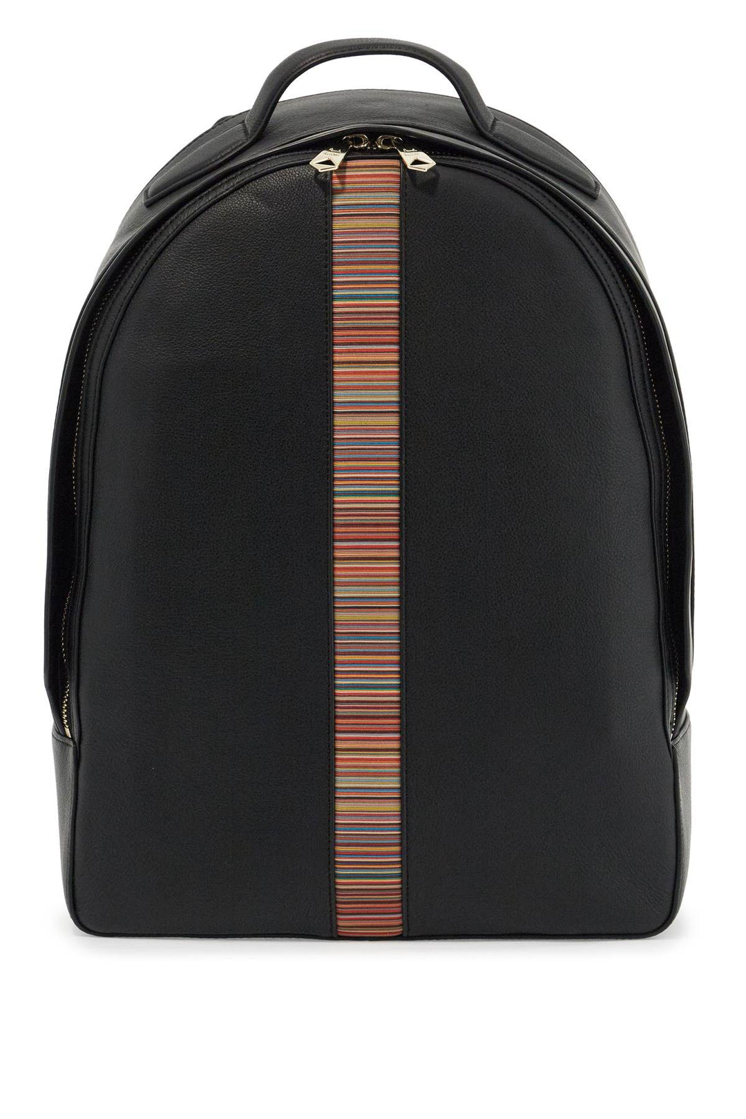 Zaino Signature Stripe In Pelle