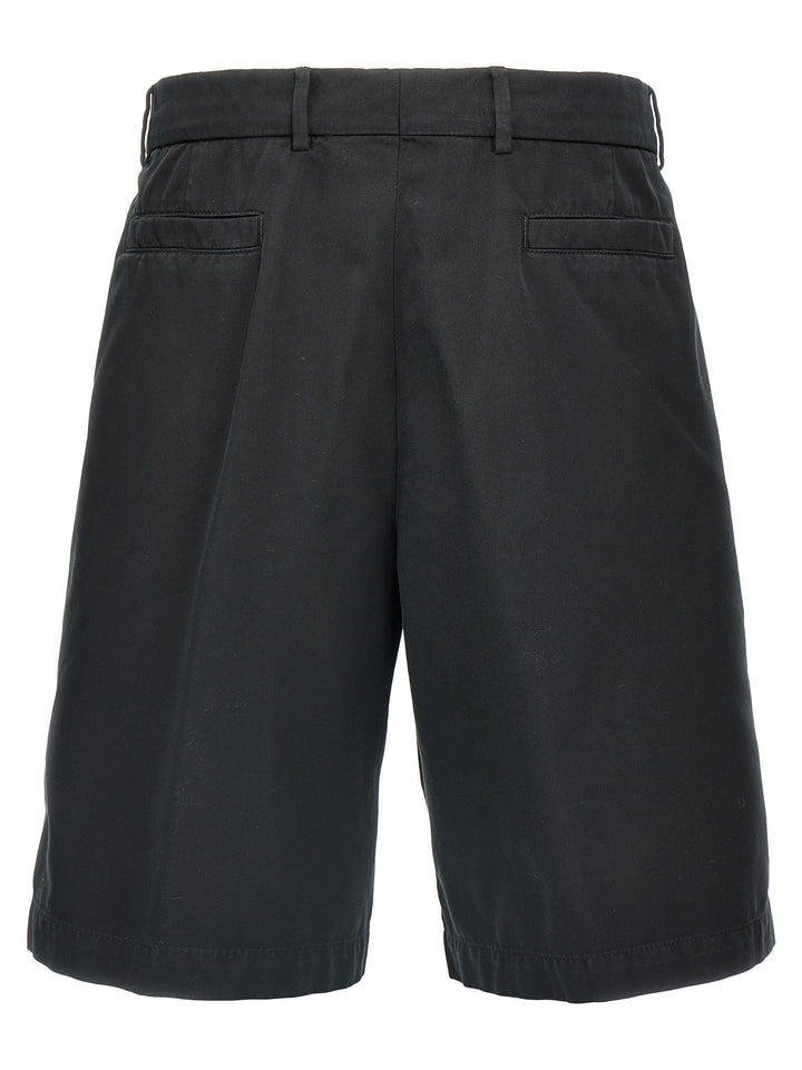 Cotton Bermuda Shorts Bermuda, Short Nero