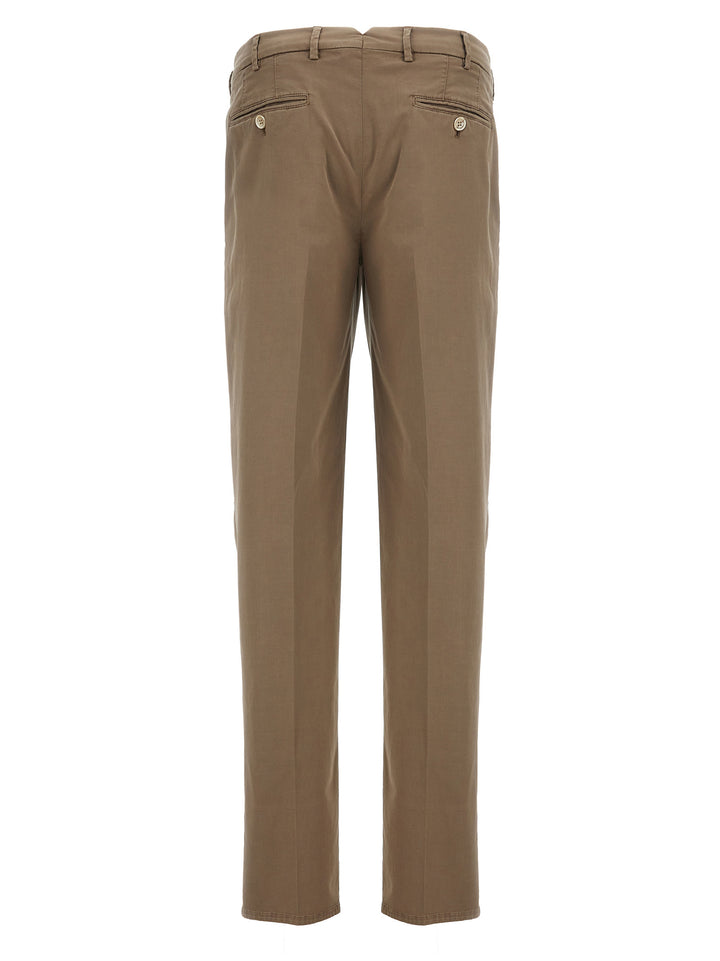 Garment-Dyed Trousers Pantaloni Beige