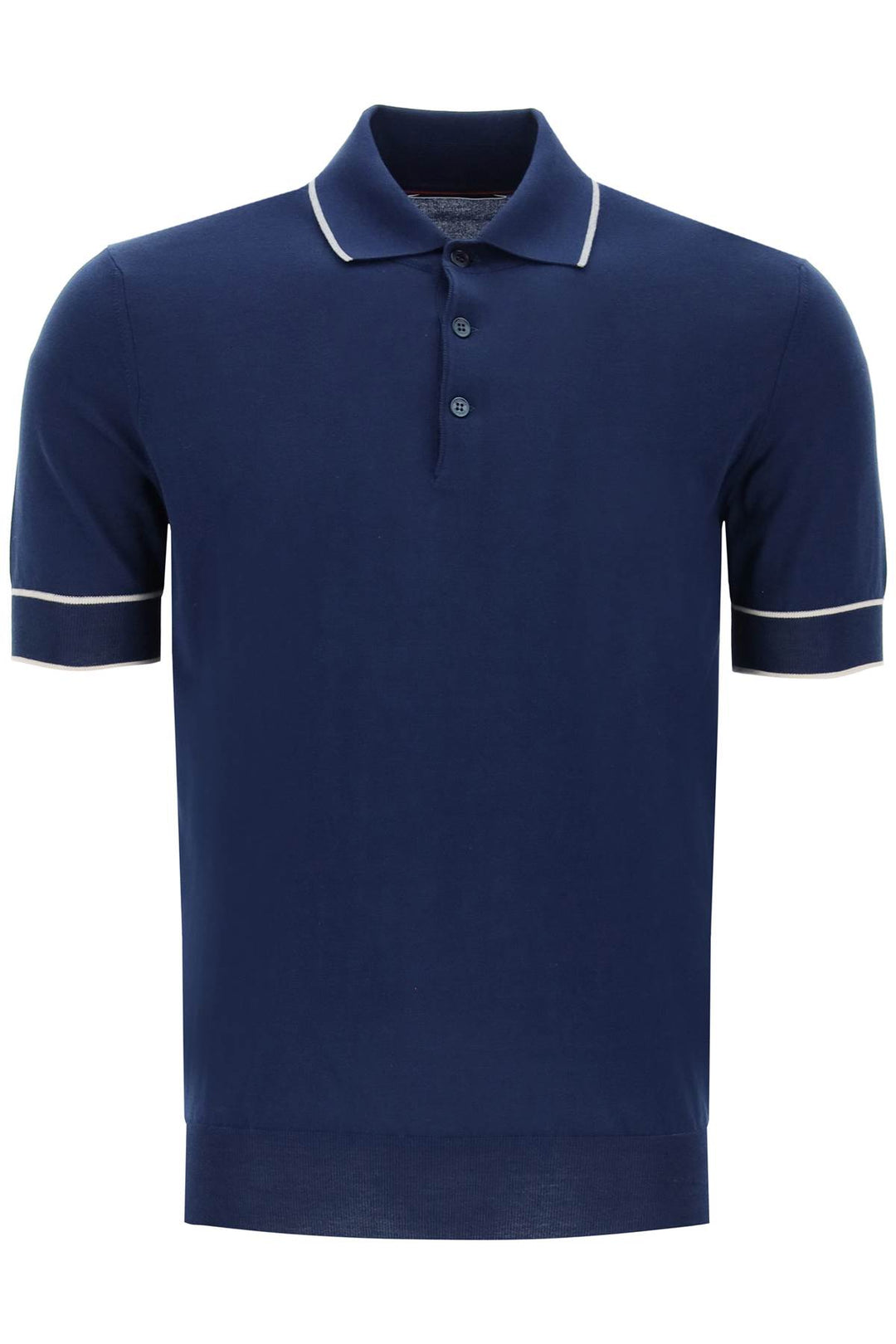 Polo In Maglia Di Cotone