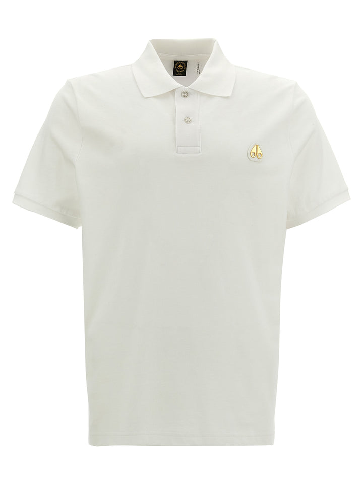 Everett Gold Polo Bianco