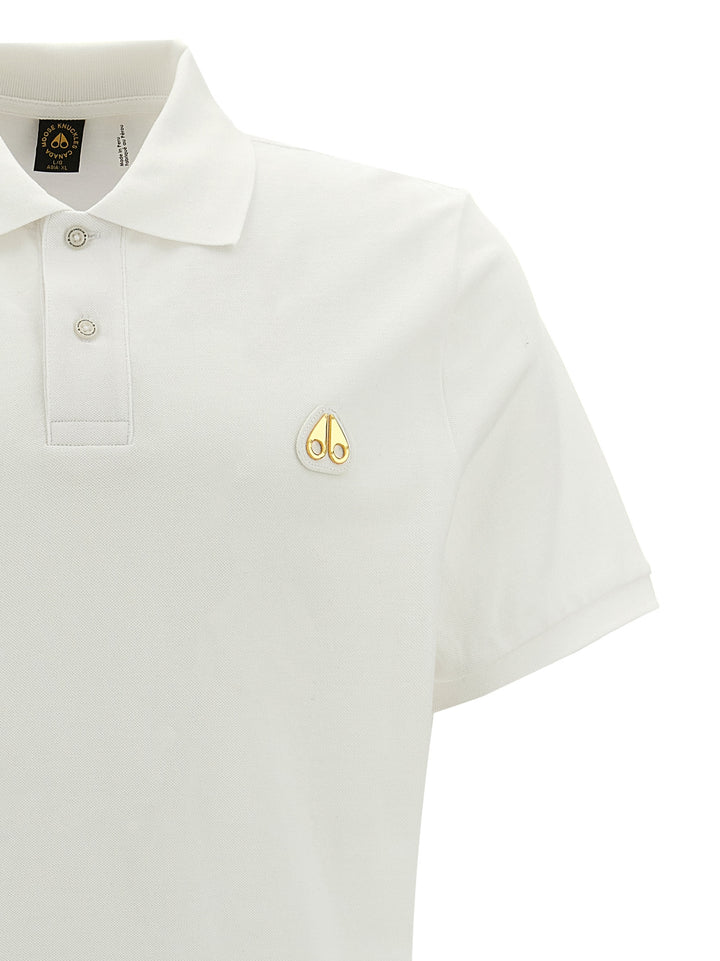 Everett Gold Polo Bianco