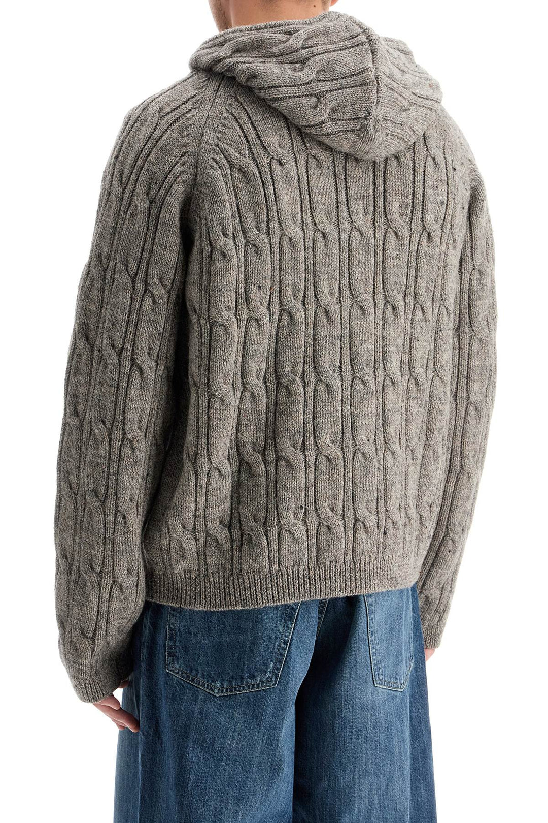 Cardigan Con Zip Level Hood