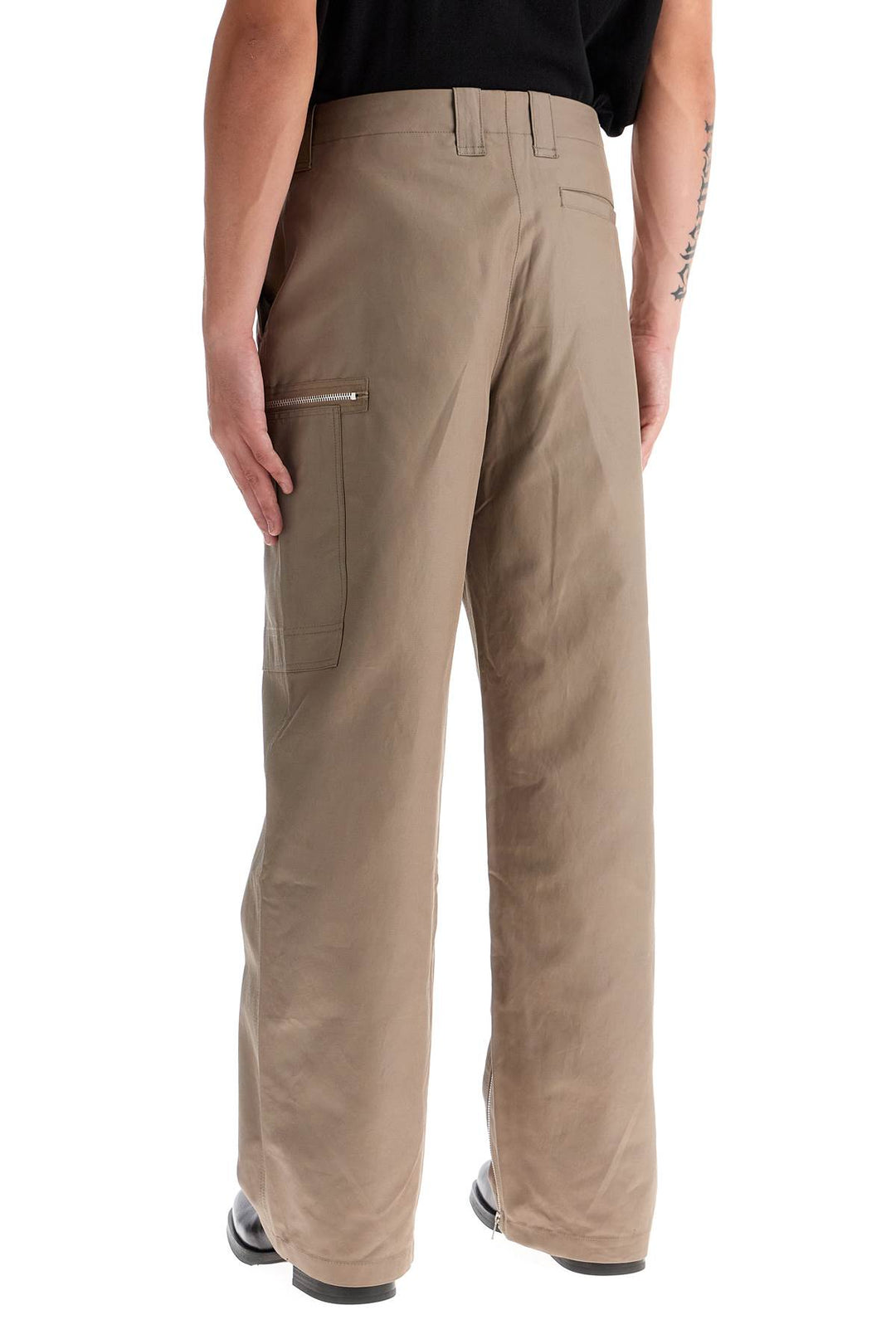 Pantaloni Tactical Cargo In Cotone Viscosa