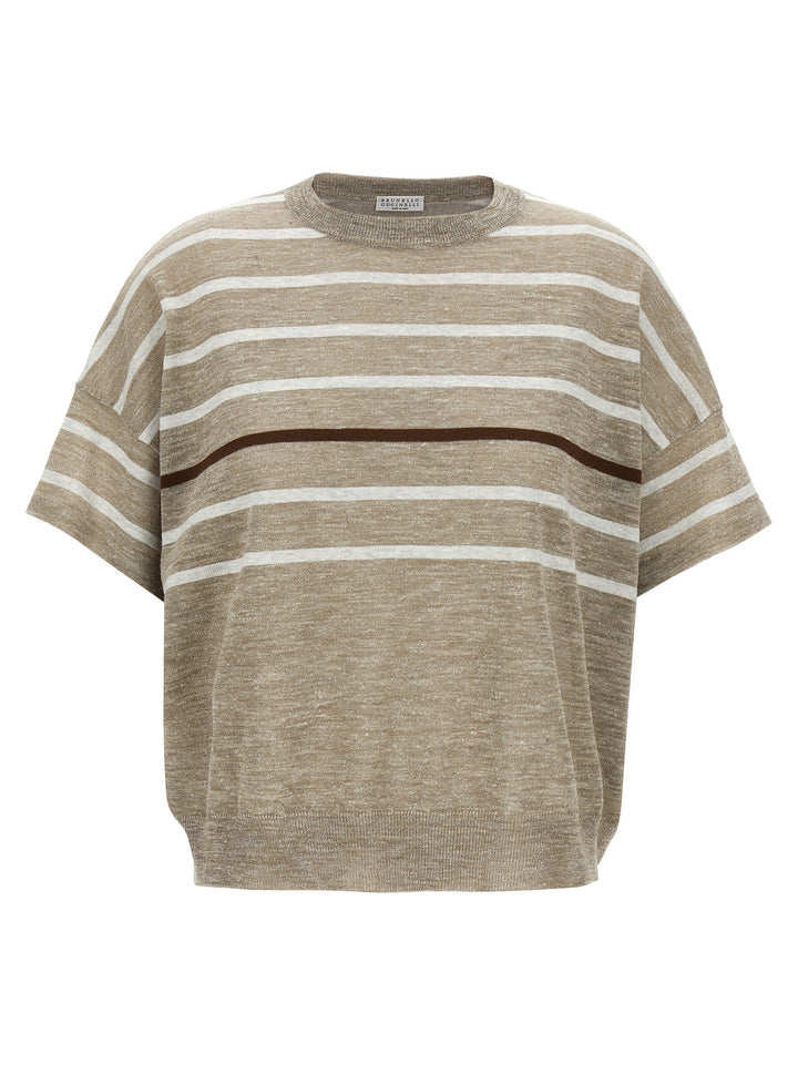 Lurex Stripes Sweater Maglioni Multicolor