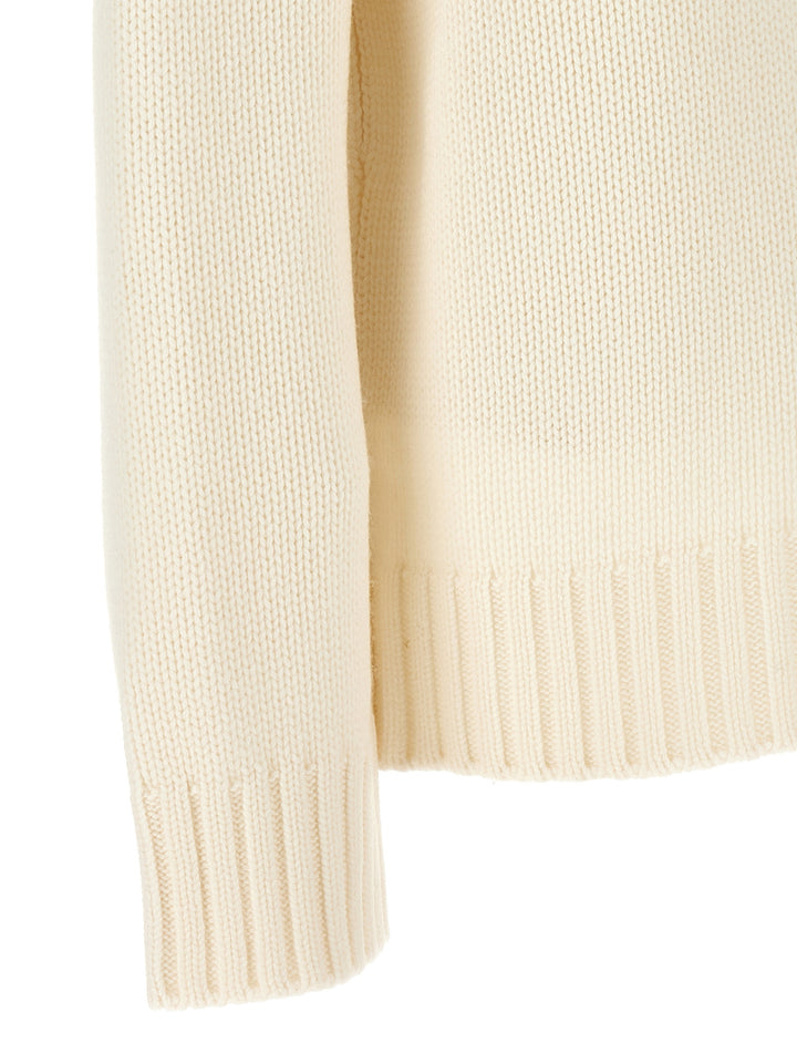 High Neck Sweater Maglioni Bianco