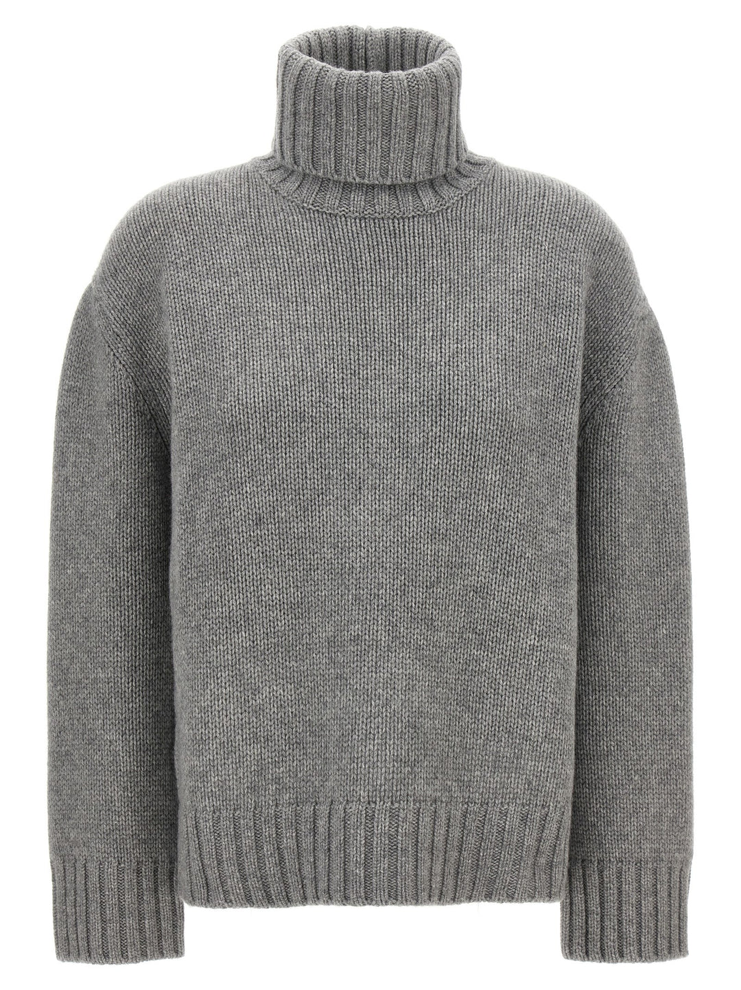 High Neck Sweater Maglioni Grigio