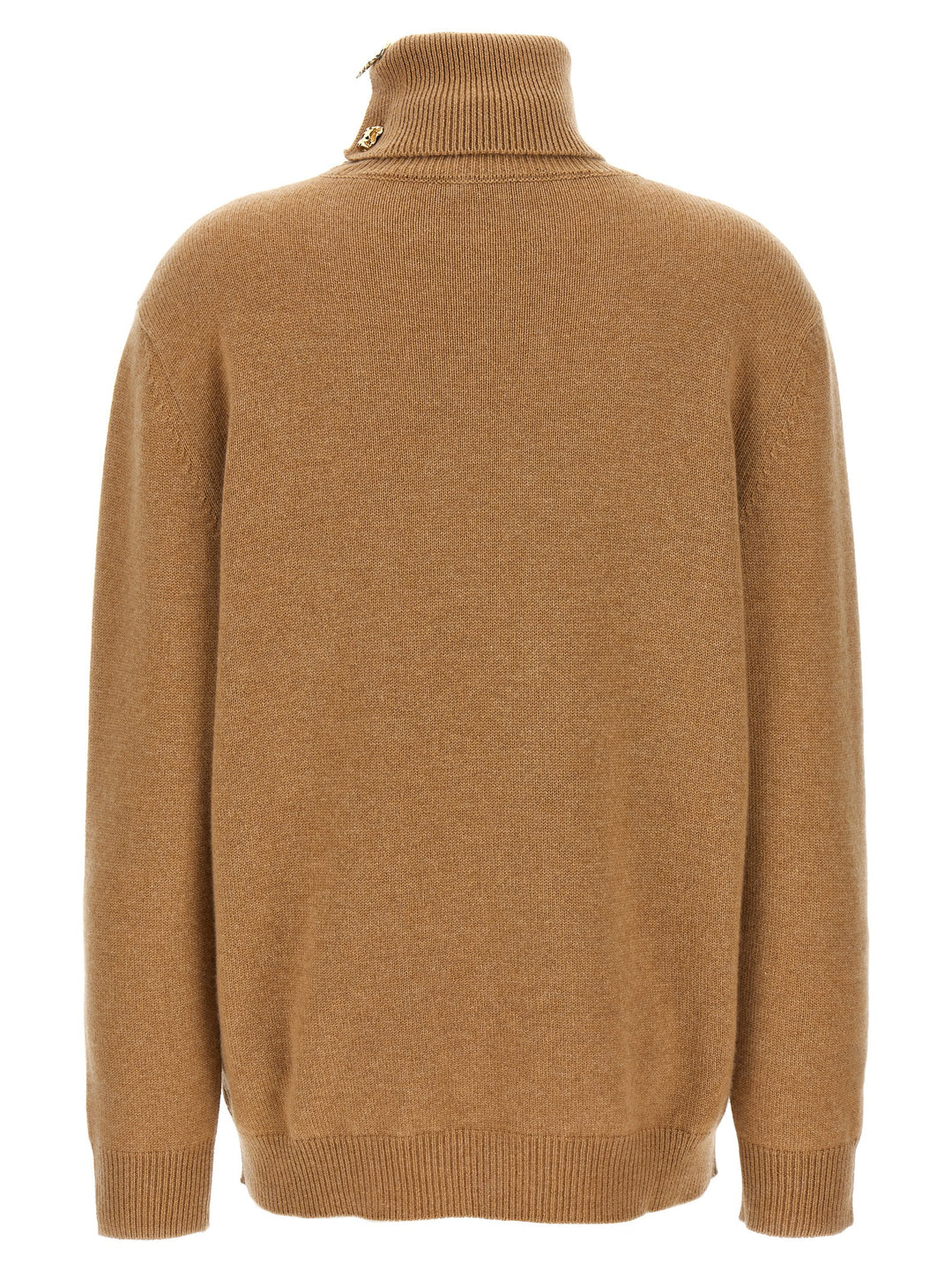 High Neck Sweater Maglioni Beige