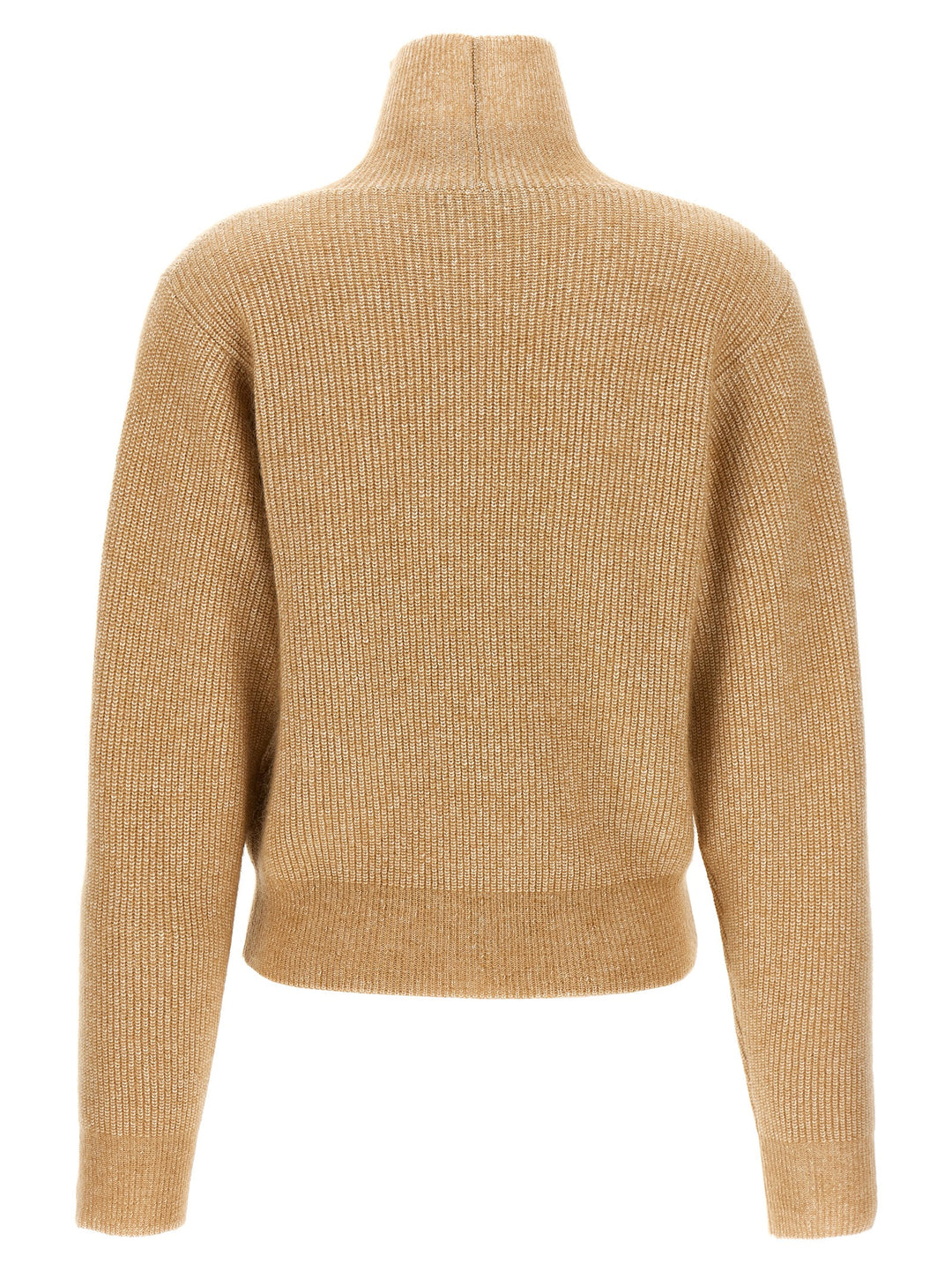 High Neck Sweater Maglioni Beige