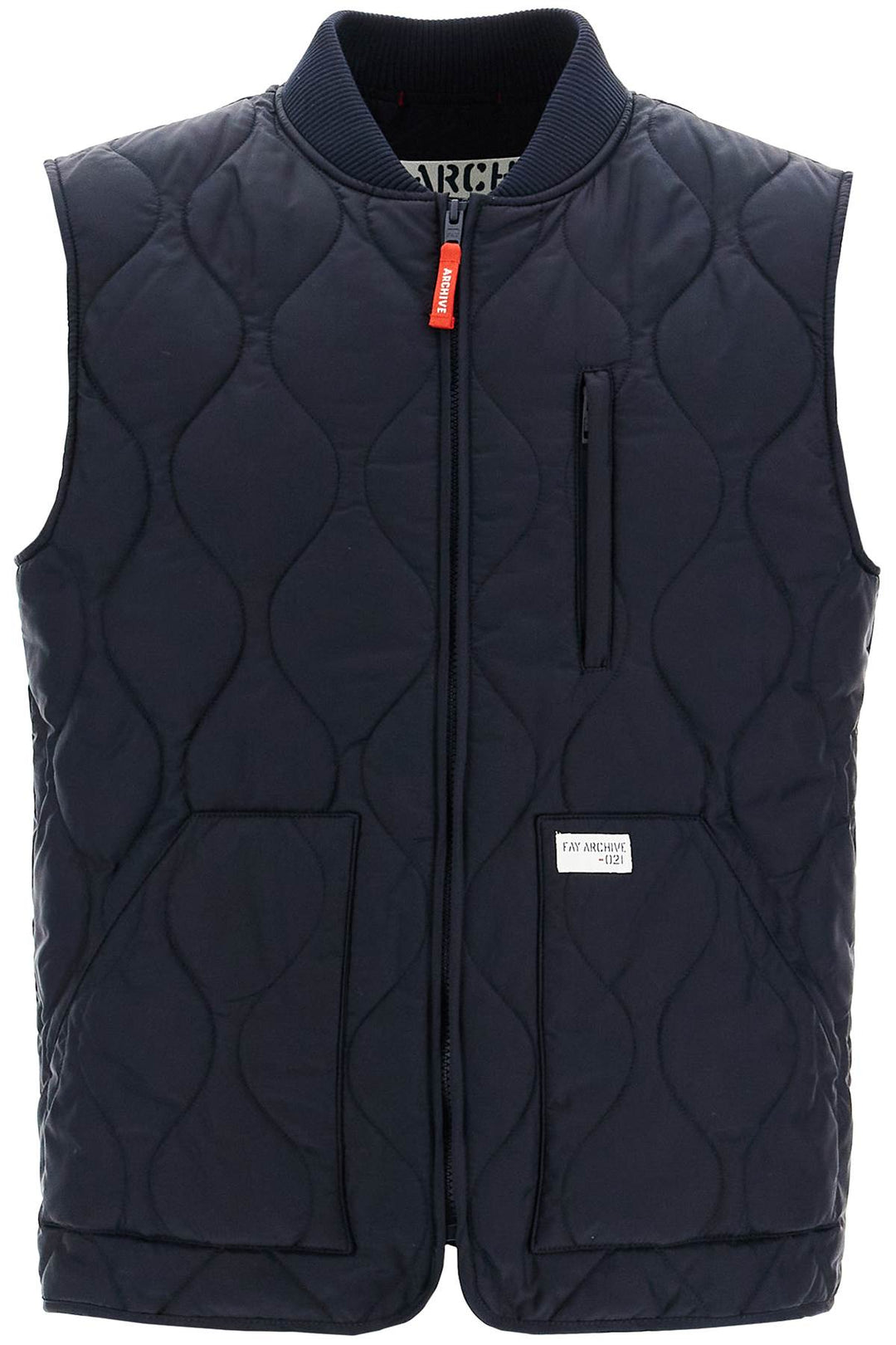 Gilet In Nylon Trapuntato