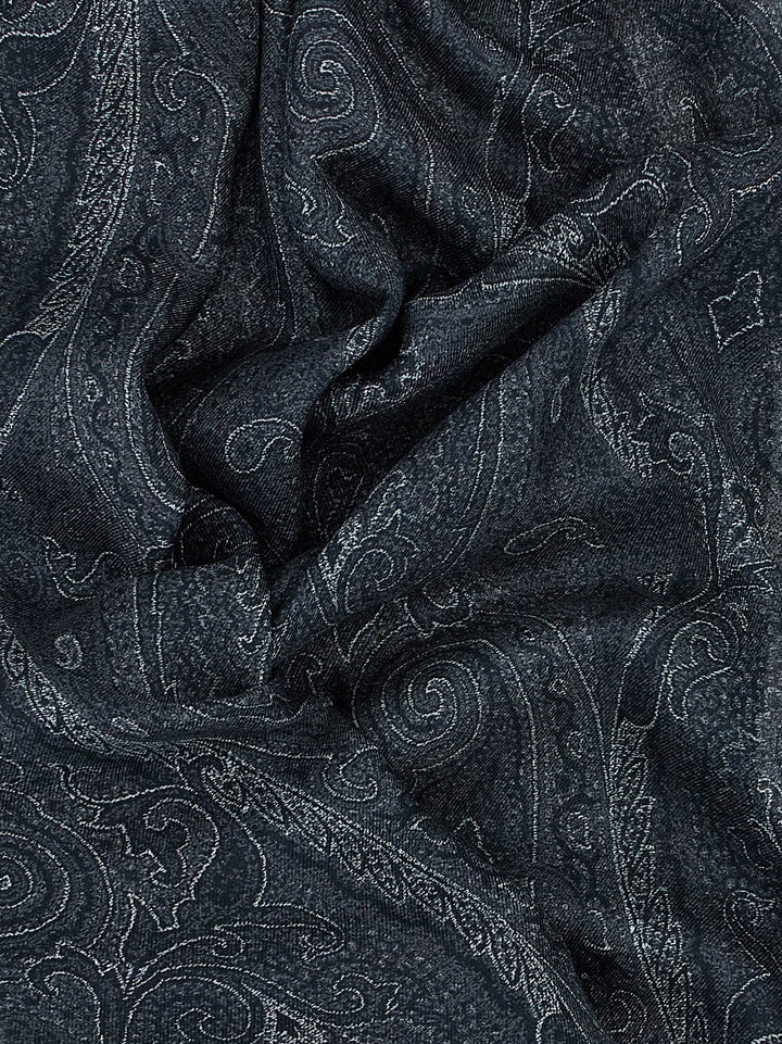 Paisley Sciarpe Nero