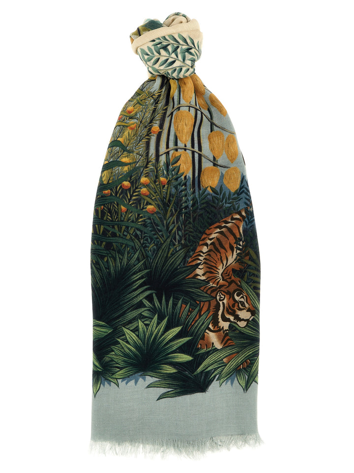 Henri Rousseau Sciarpe Multicolor