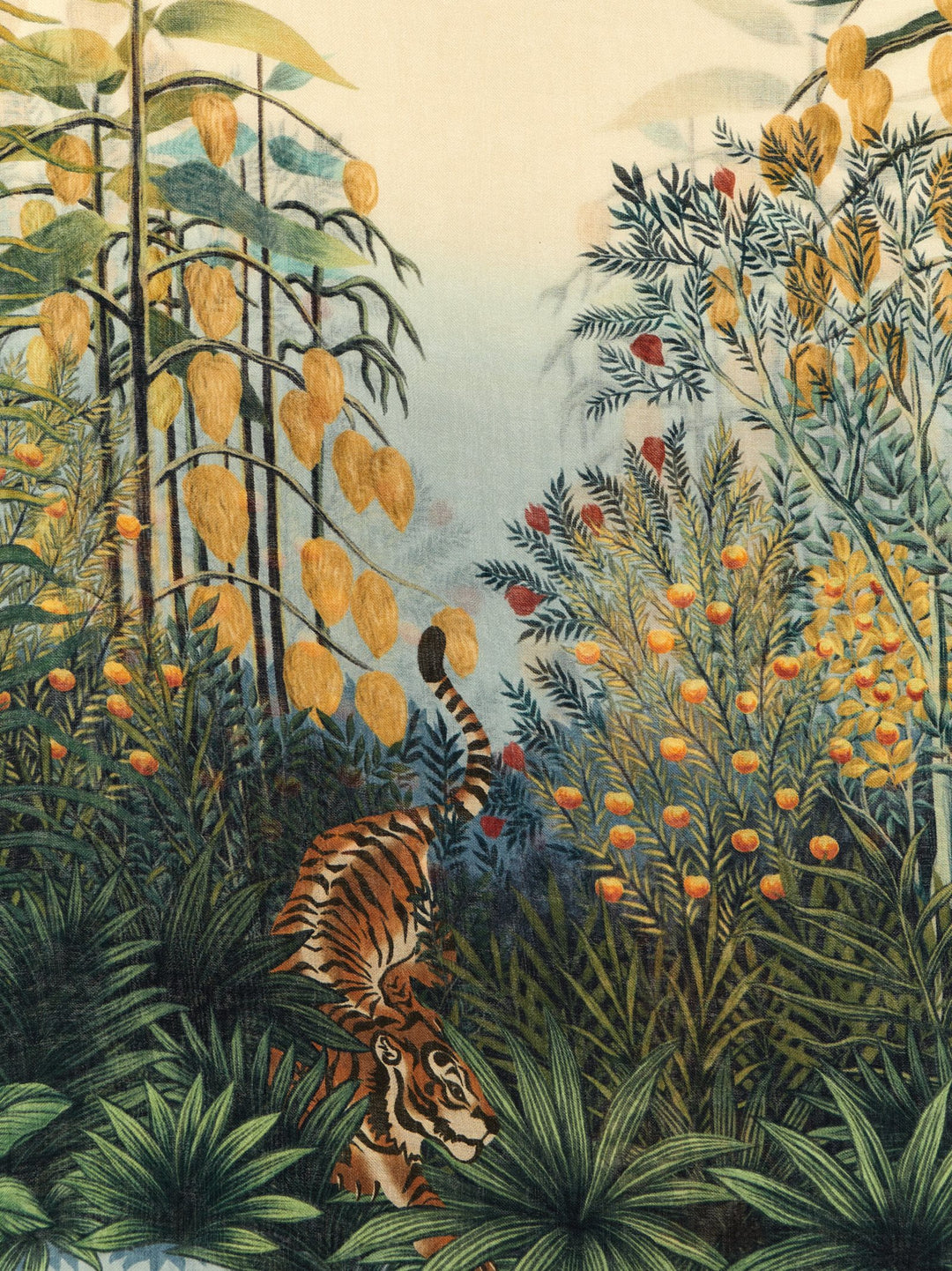 Henri Rousseau Sciarpe Multicolor