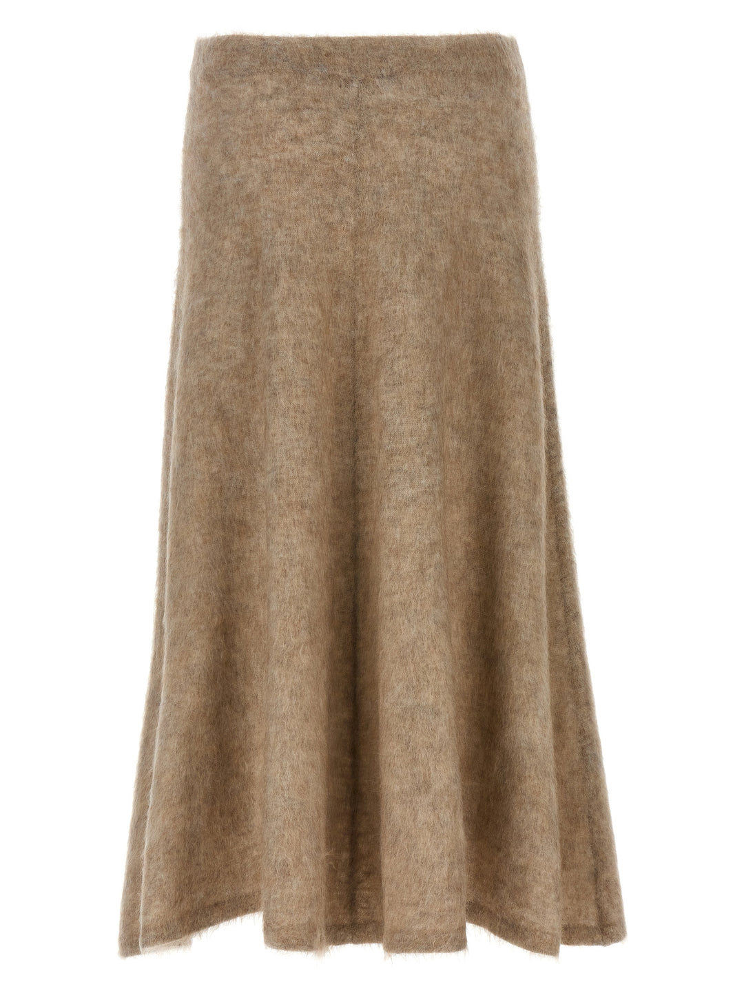 Mohair Skirt Gonne Beige