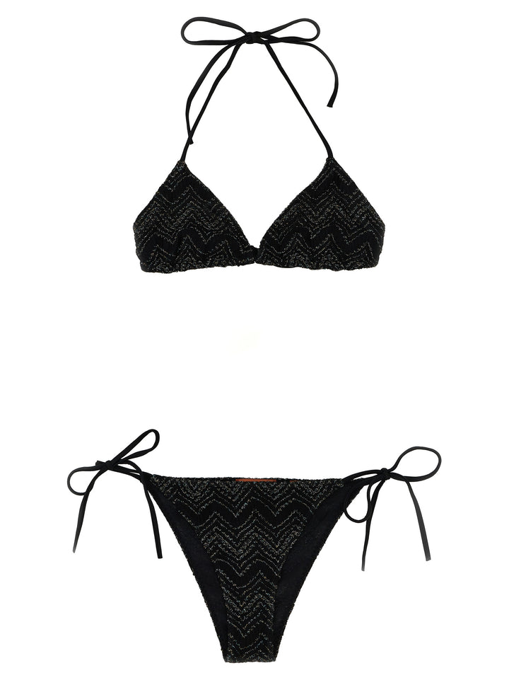 Zig Zag Beachwear Nero