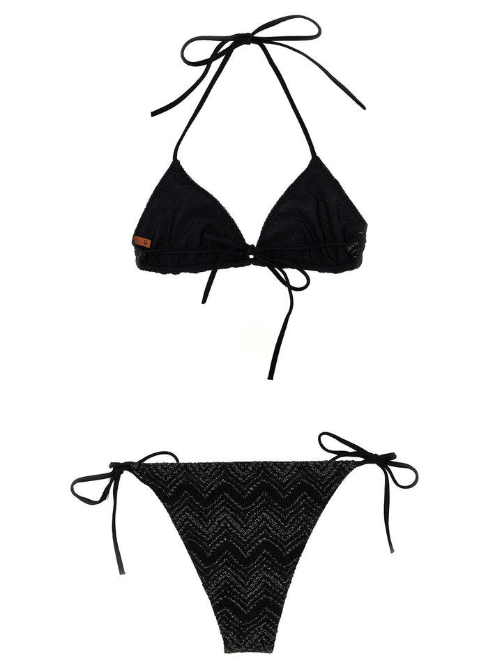 Zig Zag Beachwear Nero