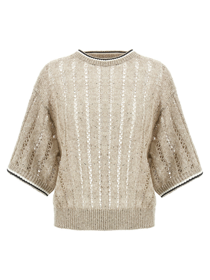 Dazzling Sweater Maglioni Beige