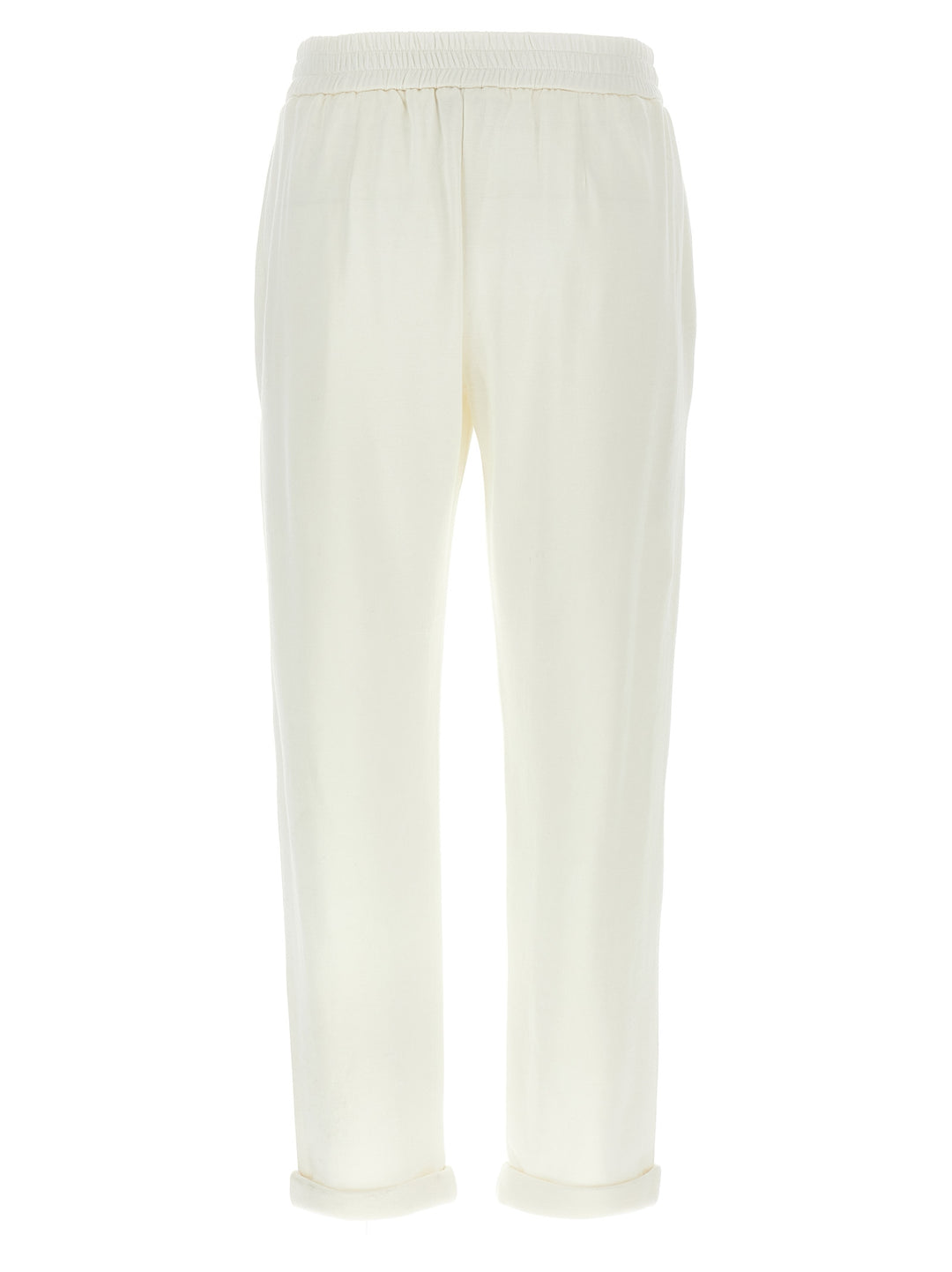 Monile Joggers Pantaloni Bianco