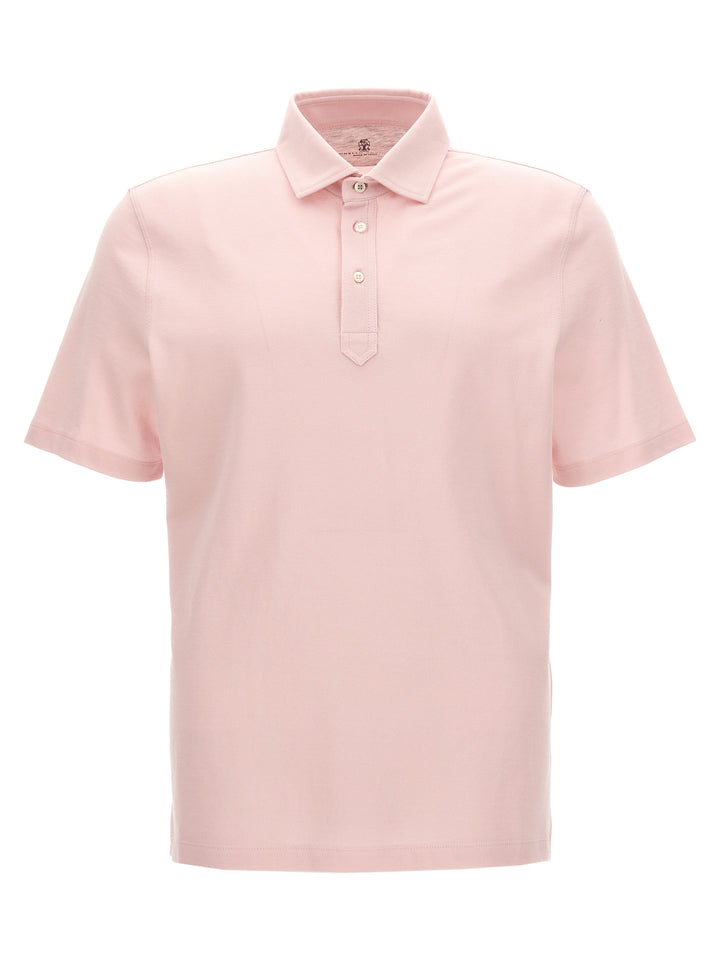 Piqué Cotton  Shirt Polo Rosa