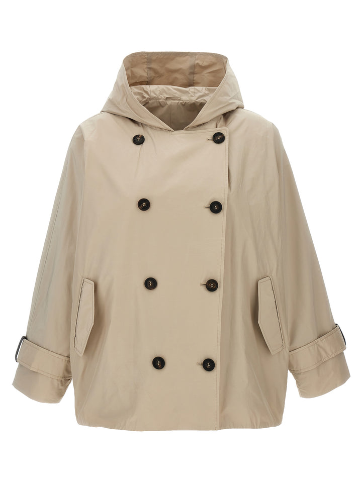 Double-Breasted Jacket Giacche Beige