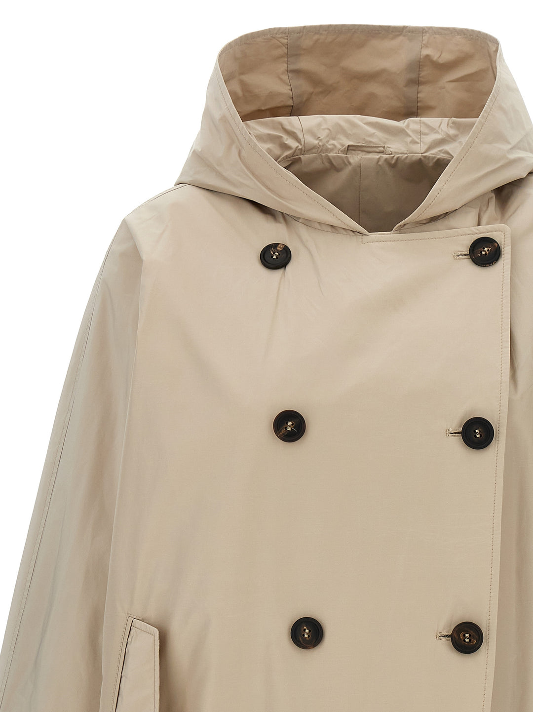 Double-Breasted Jacket Giacche Beige