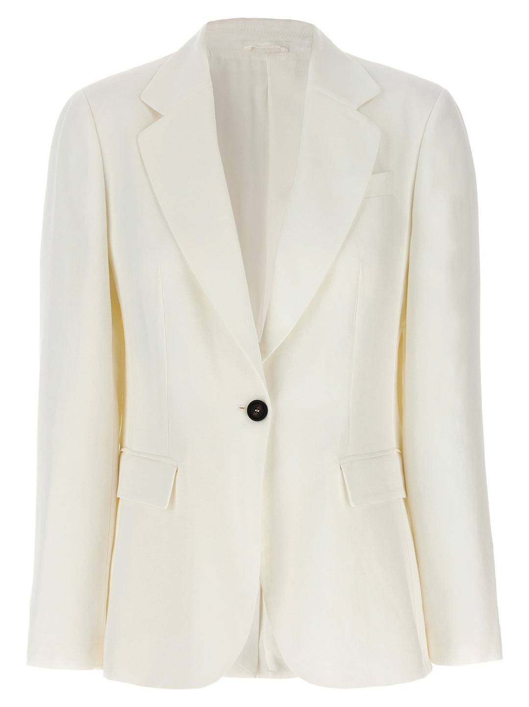 Single-Breasted Blazer Blazer And Suits Bianco