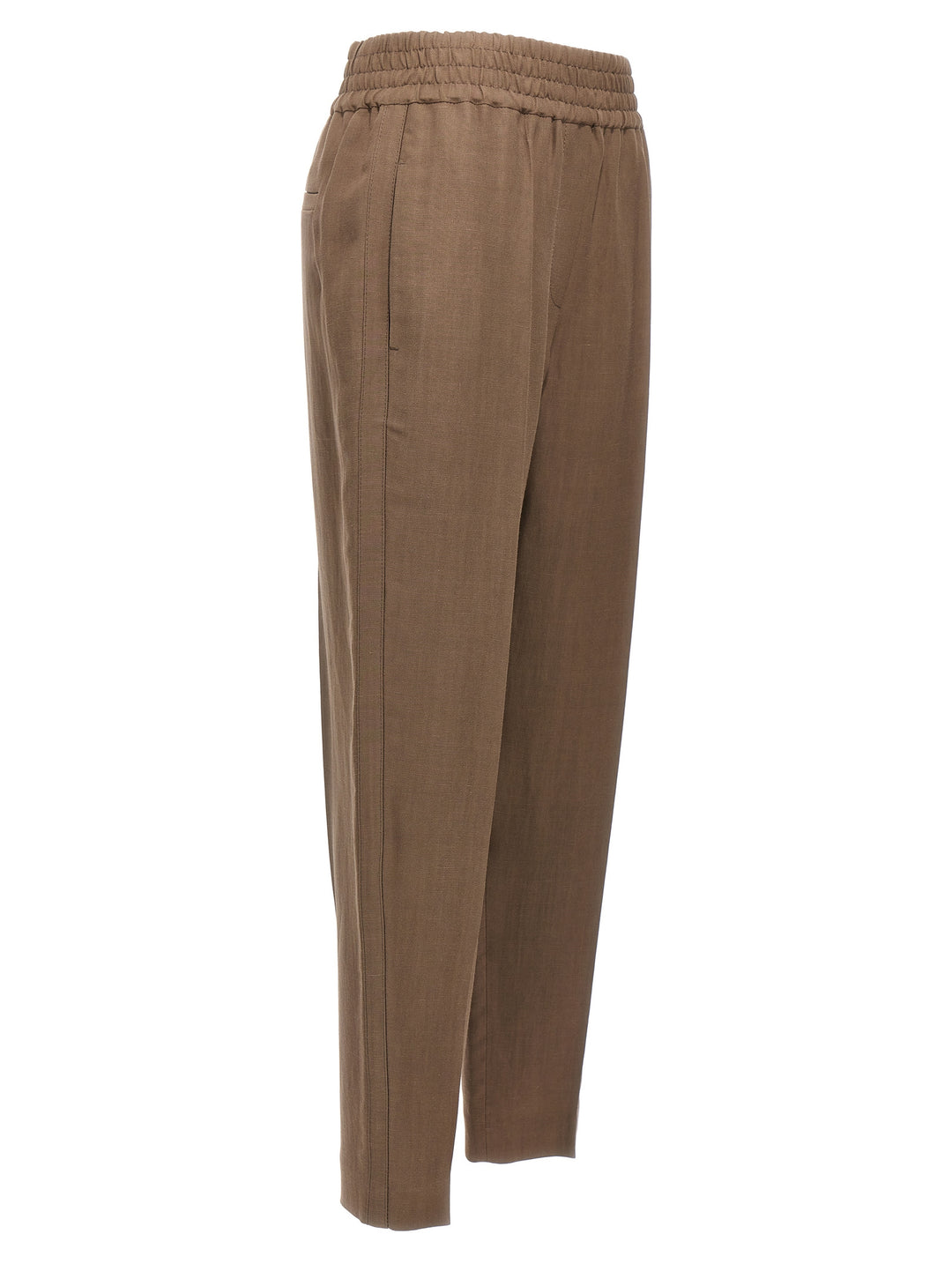 Linen Trousers Pantaloni Marrone