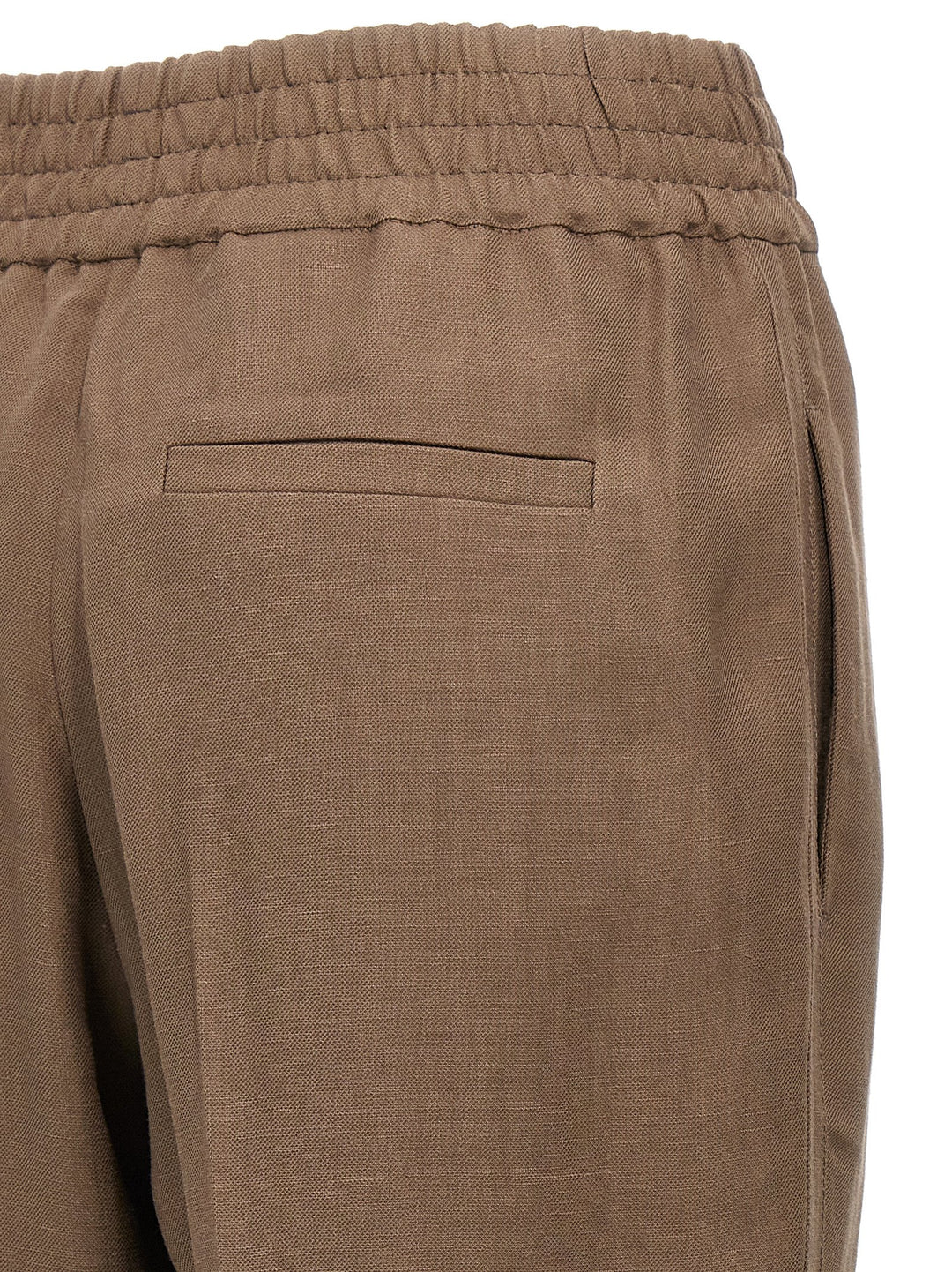 Linen Trousers Pantaloni Marrone