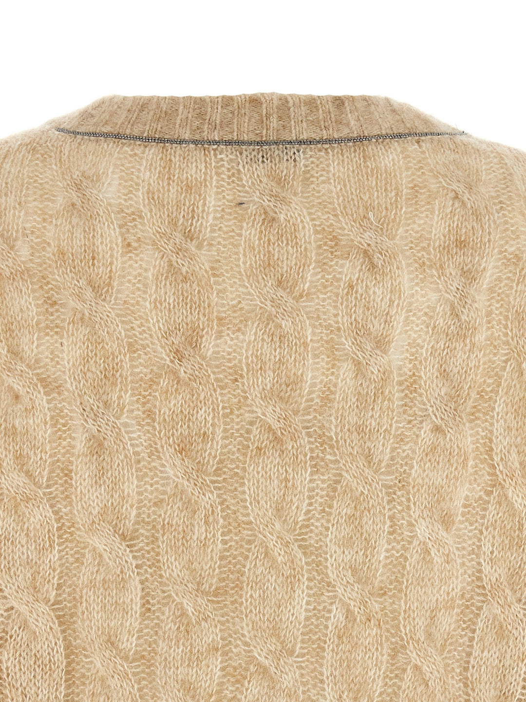 Braided Sweater Maglioni Beige