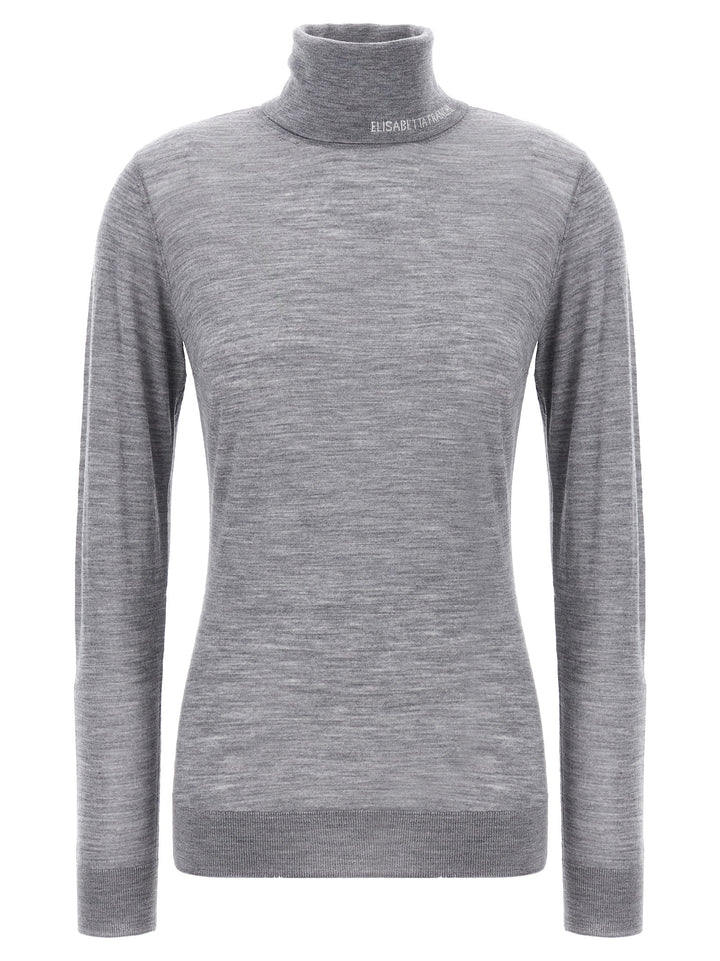 Wool Turtleneck Maglioni Grigio