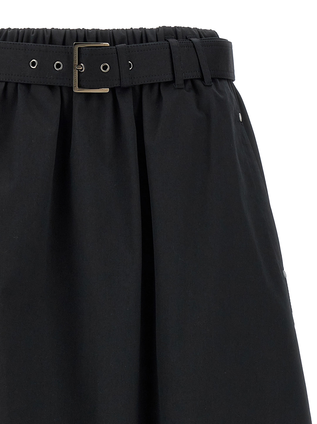 Belt Skirt Gonne Nero