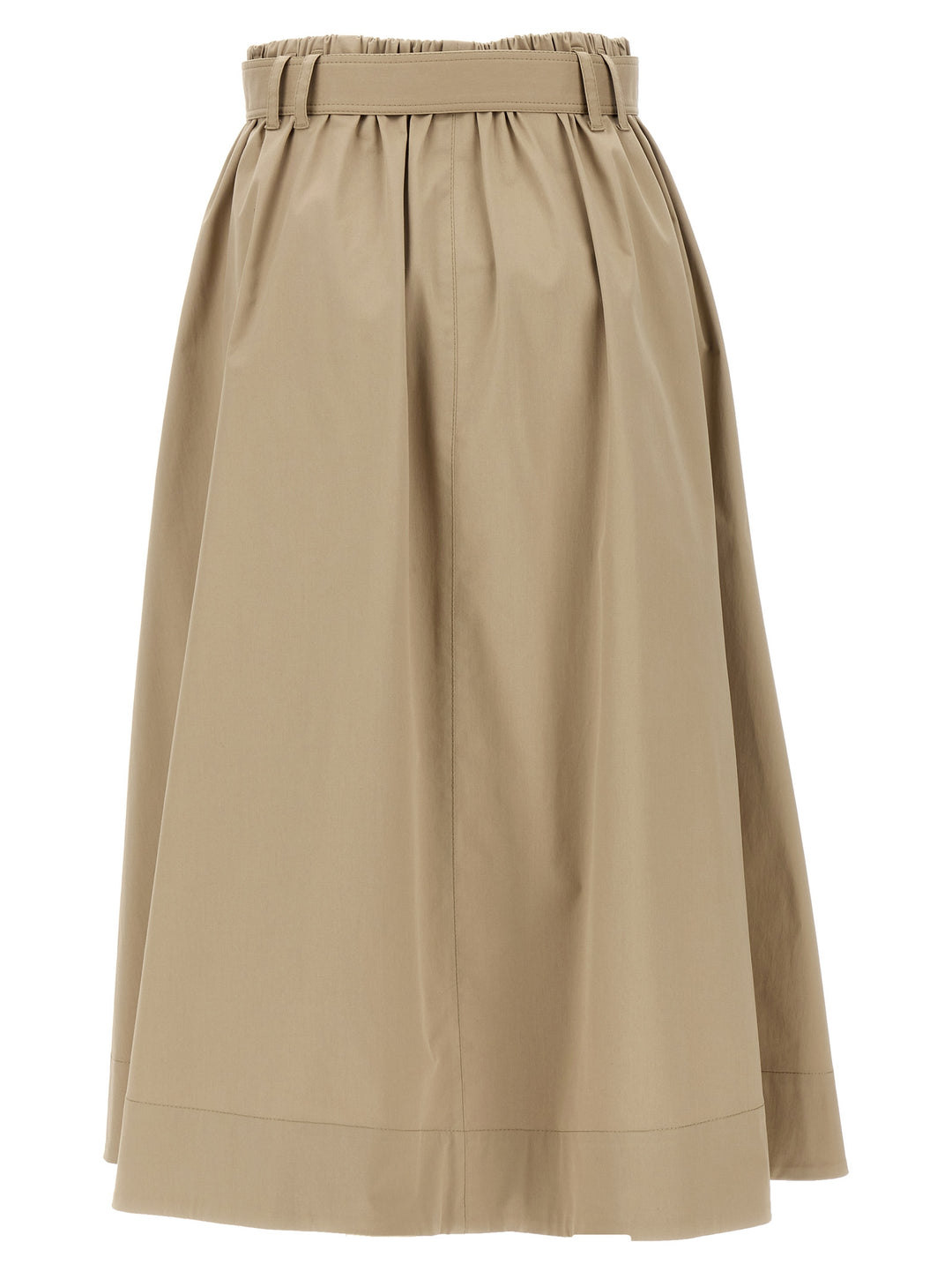 Belt Skirt Gonne Beige