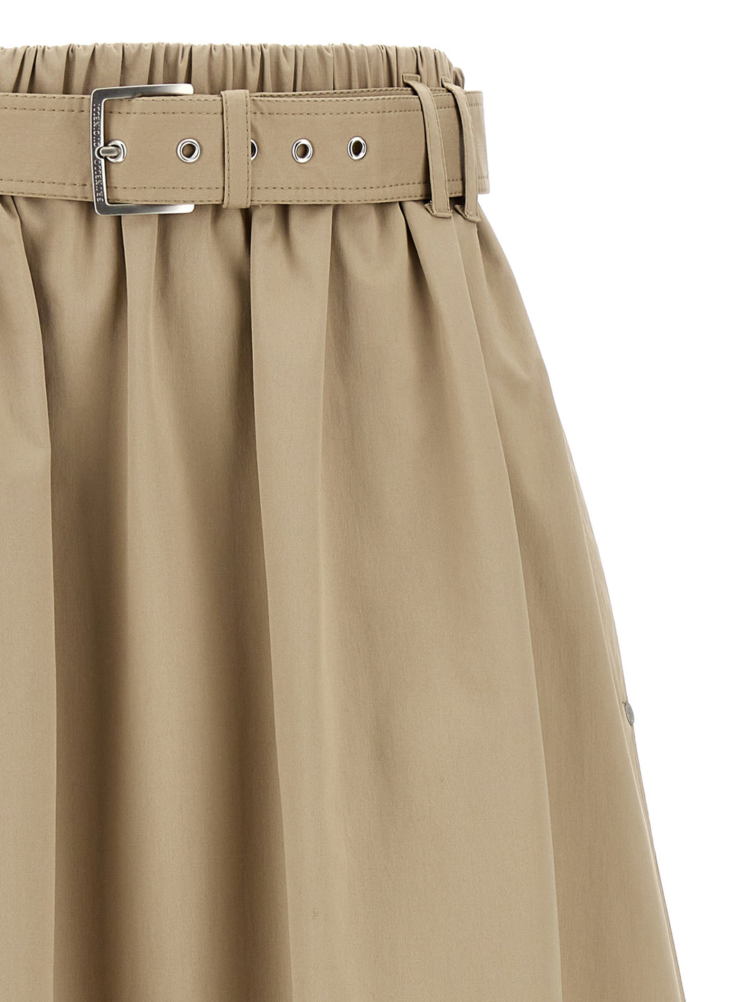 Belt Skirt Gonne Beige