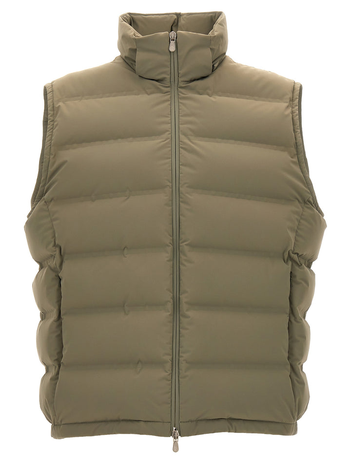 Hooded Vest Gilet Verde