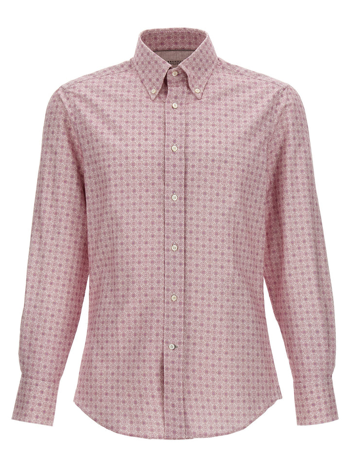 Micro Patterned Shirt Camicie Rosa