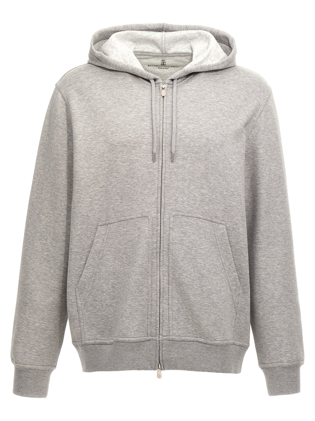 Hoodie Felpe Grigio