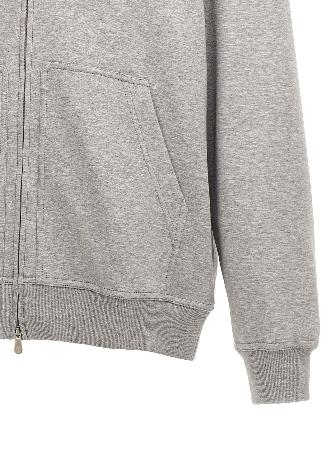 Hoodie Felpe Grigio