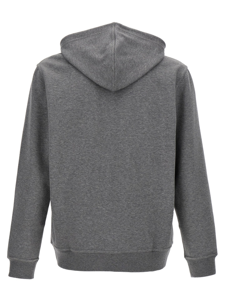 Hoodie Felpe Grigio