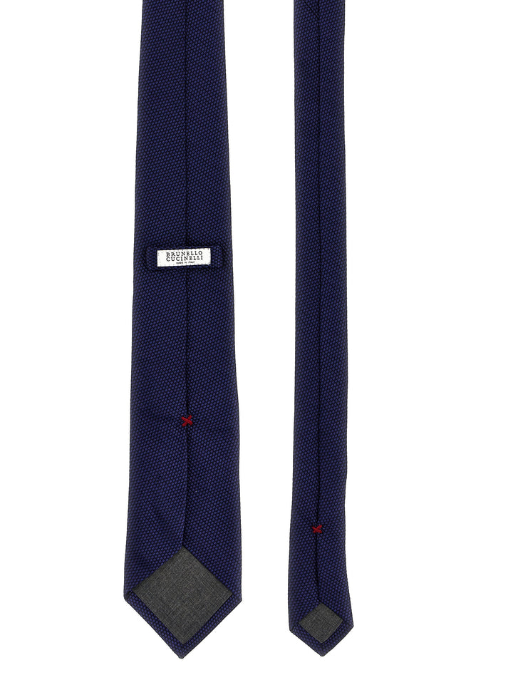 Silk Tie Cravatte Blu